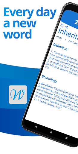 Android application Word of the day screenshort