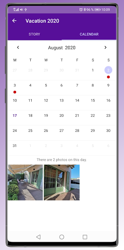 Photo Diary Screen 3