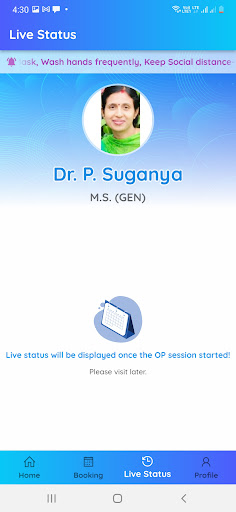 Android application Dr Suganya screenshort