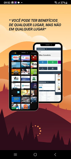 Android application Clube do Benefício screenshort