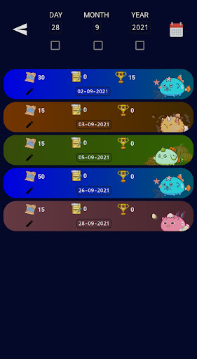 Axie Infinity SLP Tracker - Scholarship all in one