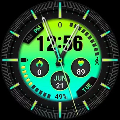 TicWatch Holiday mood Screen 2