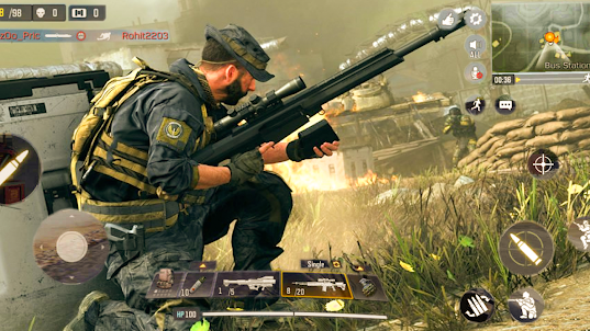 Sniper cover ops jogo de armas