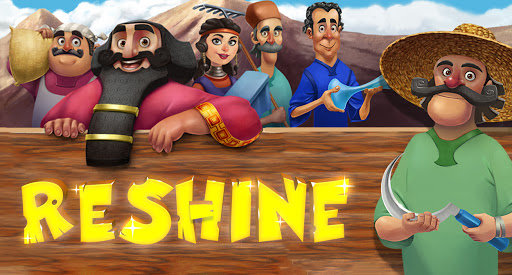 Android application Reshine: farm and create a pie screenshort