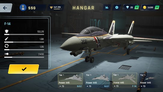 Sky Warriors: Airplane Games Mod Apk Download 5