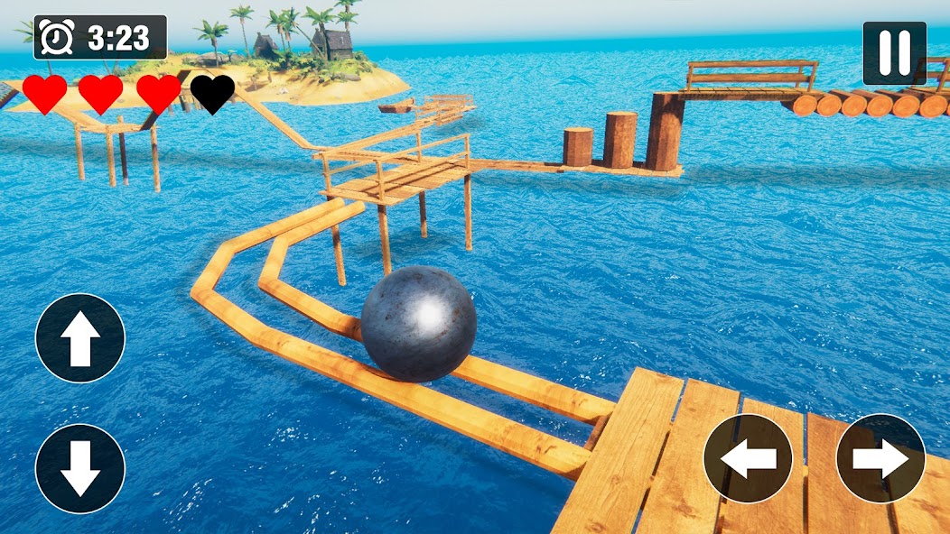 Bola Bergulir- Langit Luput 3D 1.7 APK + Mod (Unlimited money) untuk android