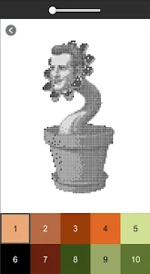 Potman Pixel Art Coloring