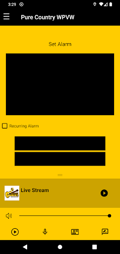Android application WPVW Radio screenshort