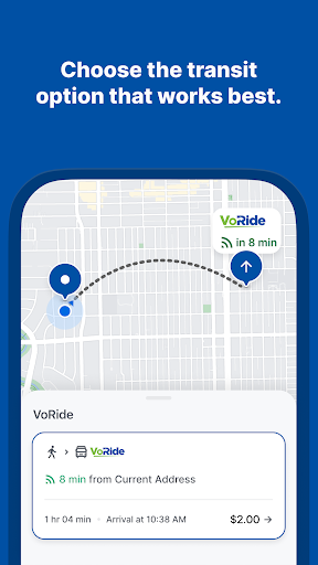 Screenshot of VoRide by Votran