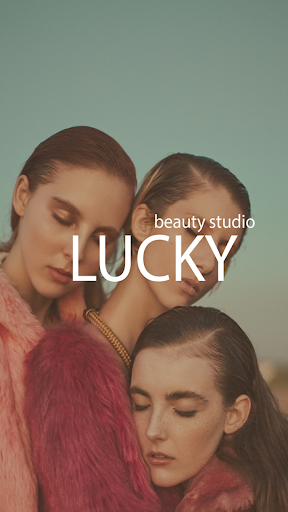 Android application Lucky beauty studio screenshort