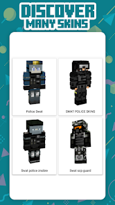 Imágen 1 Skin De SWAT Para Minecraft android