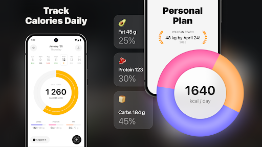Screenshot of Calz: Calorie Counter AI