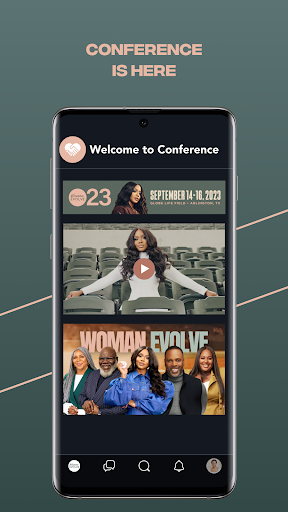 Android application Woman Evolve screenshort