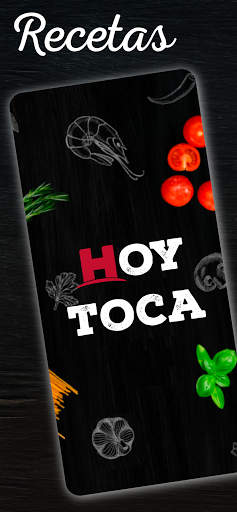 Android application Hoy Toca recetas screenshort