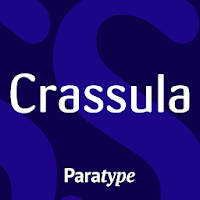 Crassula Latin and Cyrillic Fl