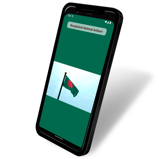 Android application Bangladesh National Anthem screenshort