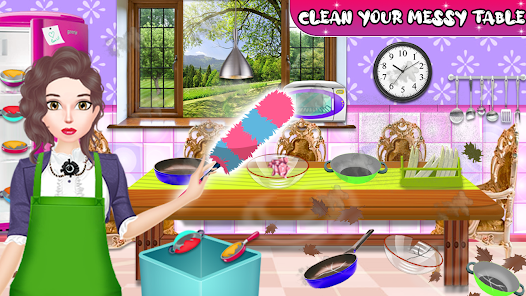 Messy Kitchen Cleaning Game App Store Data & Revenue, Download Estimates on  Play Store