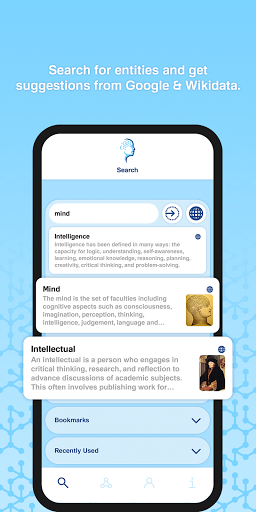 Screenshot of mindlib - My Mind Map Library