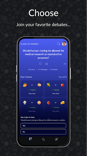 Android application Kaffein - War of Words screenshort