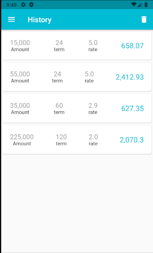 Mortgage Loan Screen 3
