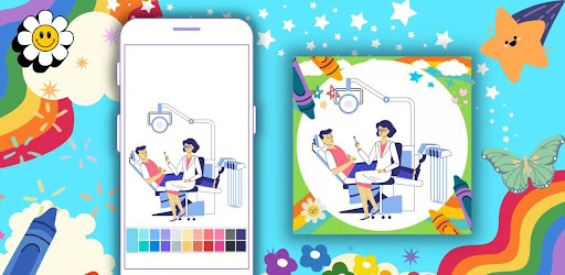 Coloring Book Dental Hospital