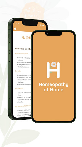 Android application Homeopathy at Home screenshort