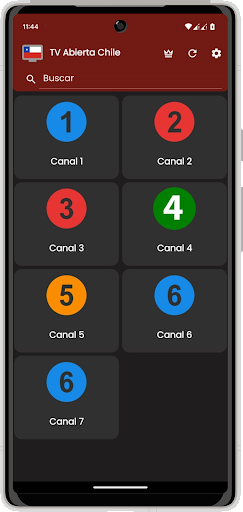 Android application TV Abierta Chile screenshort