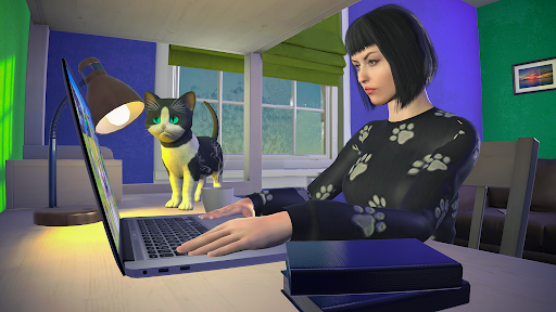 Android application Kitten Game Pet Cat Simulator screenshort