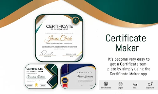 Real Certificate maker