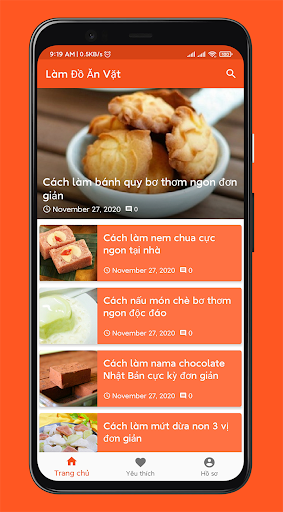 Cách làm đồ ăn vặt Screen 2