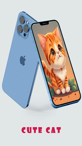 Cute Cat Video Call Screen 3