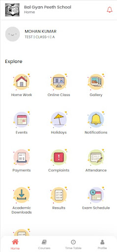 Bal Gyan Peeth School Screen 2