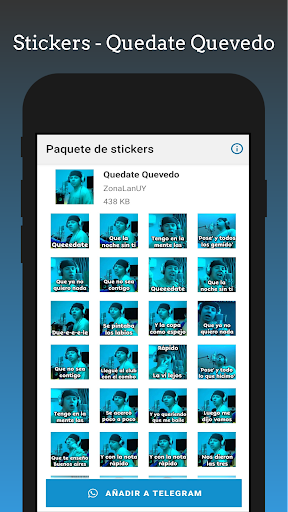 Stickers - Quedate - Telegram