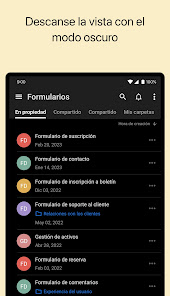 Captura de Pantalla 14 Formulario Móvil - Zoho Forms android