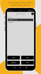 Captura 3 CerePlay Text-to-Speech android