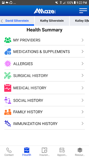 Amaze Health Screen 2