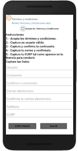 Licencia Digital Tlaxcala Screen 3