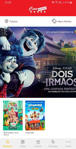 Android application Cine Show screenshort