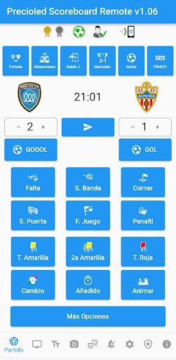 Precioled Scoreboard Remote Screen 2