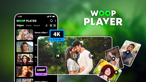 Android application WOOP Player - Video player screenshort