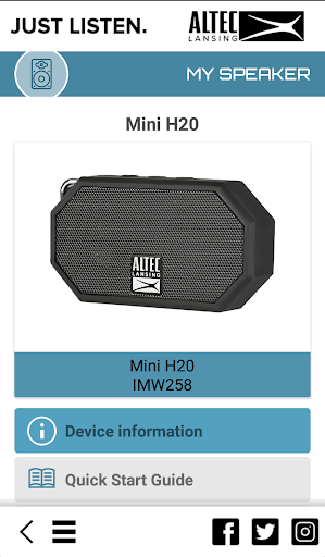 Altec Lansing Just Listen