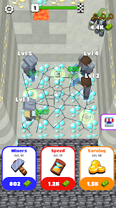 Screenshot 10 Mining Rush 3D: Idle Merge android