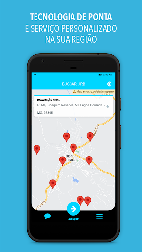 Android application BusCar Urb screenshort