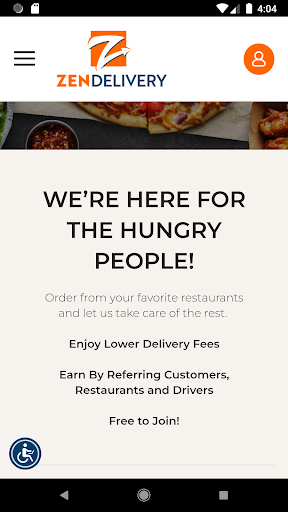Zen Delivery Screen 3