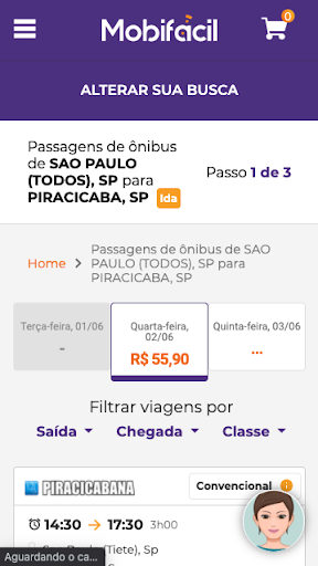 Mobifácil: Passagens de ônibus Screen 2
