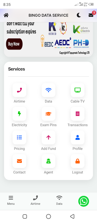 Bingo Data Services - 9.8 - (Android)