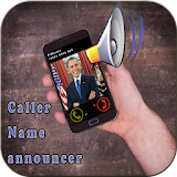 caller names announcer talker icon