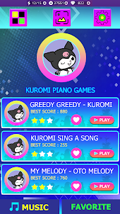 Kuromi - Greedy Greedy Piano
