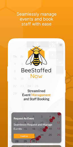 Android application BeeStaffed Now screenshort