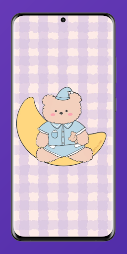 Android application Kawaii Bear Wallpaper screenshort